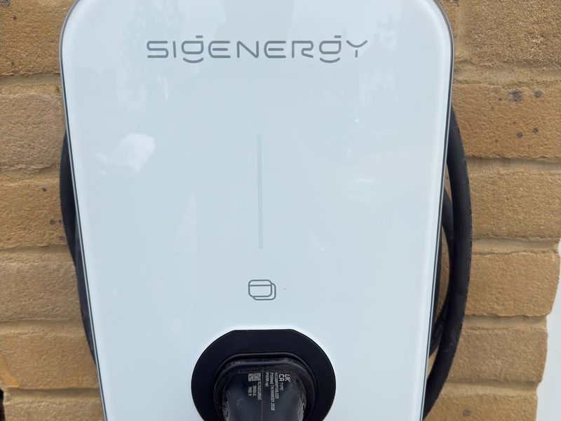 SigEnergy EV charger installed by Solent Solar